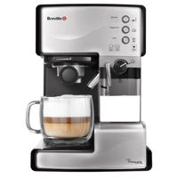 Кофеварка рожковая Breville VCF045X-DIM Prima Latte Silver