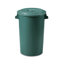 cumpără Cos plastic fara capac pentru deseurilor 120 L (verde azuriu)  STP în Chișinău