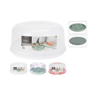 Контейнер для хранения пищи Excellent Houseware 55119 Platou pentru tort cu capac D25cm, H14cm