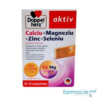 Calciu+Magneziu+Zinc+Selen comp. N30+10 CADOU Doppelherz