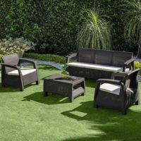 Садовая мебель Hydro S Садовая мебель Ferrara Elegance, 5 персон, Венге