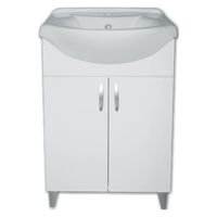 База 55 см с ножками и раковиной 902