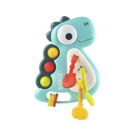 Игрушка Roxy Kids RMON-004-B Игрушка-тянучка BUSY DINO, голубая