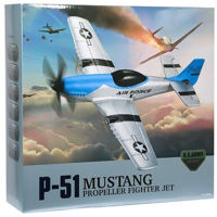 Радиоуправляемая игрушка New World Z63 Avion de vanatoare P-51 cu RC, 844233