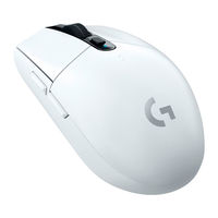 Wireless Gaming Mouse Logitech G305, Optical, 200-12000 dpi, 6 buttons, Ambidextrous, 1xAA, White