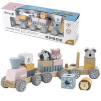 Puzzle Viga 44015 Sorter Trenulețul animalelor
