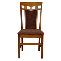 Стул Evelin di Costacurta Deepa R Burnish oak (Обивка-F-789 Brown)