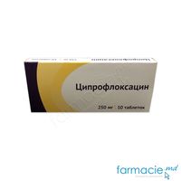 Ciprofloxacin comp. film. 250mg N10 (Rusia)