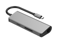 Docking Station Gembird A-CM-COMBO5-05, USB 3.0, USB 2.0, 4K HDMI, LAN, PD 100W, SD/MicroSD