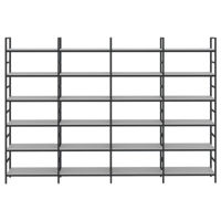 Офисный стеллаж Deco Raft arhiva modular M4 cu 6 nivele 391x34xH210cm
