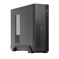 Case mATX SFX250W Tower/Desktop Chieftec UE-02B, 2xUSB3.0, Black