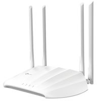 Wi-Fi AC Dual Band Access Point TP-LINK "TL-WA1201", 1167Mbps, MU-MIMO, 4x Ext Antennas, PSU/PoE