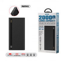 Remax Linon Pro Power Bank, 20000mAh Black