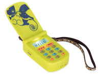 Игрушка Battat BX1749Z Telefon de jucărie cu dictofon galben, cod 57765