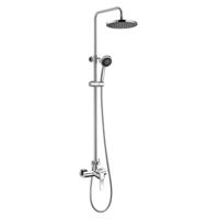 Система душевая IMPRESE NOVA VLNA (смеситель для душа, верхний и ручной душ, 3 режима, шланг 1,5м) (ванная)