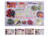 Covoras de servire 43.5X28.5cm "Organic Food", plastic