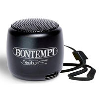 Колонка портативная Bluetooth Bontempi 490110 Мини колонка Черная