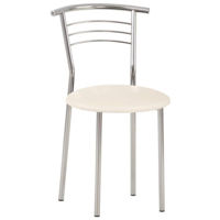 Стул Nowystyl Marco chrome, V1 (alb)