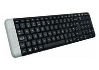 Wireless Keyboard Logitech K230, Compact, Quiet typing, 2xAAA,Black