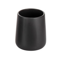 Стакан для зубных щёток Bisk 08137 NERO negru-mat
