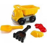 Игрушка Promstore 45065 Набор игрушек для песка в машине 5ед, 24x16cm