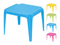 Стол детский пластиковый 48X48X42cm, 4 цвета