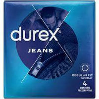 Prezervative Durex Jeans (4 buc)