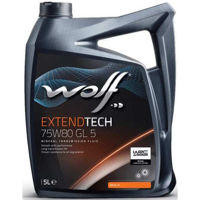 Масло Wolf 75W80 EXTENDTECH 5L
