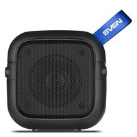 Speakers SVEN "PS- 48" Black, Bluetooth, 5W, TWS, Bluetooth, FM, USB, microSD, 500mA*h