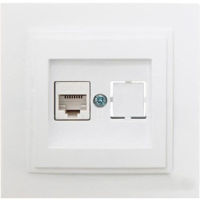 Розетка электрическая Mono Electric Розетка компьютерная RJ45 CAT6 Despina