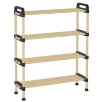 Raft pentru încălțăminte Seowood SEO-8181 Poliță din lemn pentru încălțăminte (4 nivele)