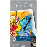 Набор профессиональных восковых мелков Cretacolor 10 цв.
