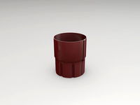 Муфта трубы (87 mm) RAL-3005