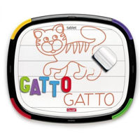 Набор для творчества Quercetti 5321 Доска магнитная + буквы