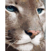 Картина по номерам Strateg R 9 /17 (GS1334)(55512) Puma, 40x50 cm