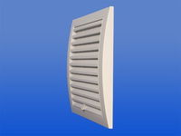 Grila ventilatie plastic patrata 190 x 190 mm / D.150 reglabila ND15R  EUROPLAST