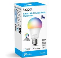 TP-LINK "Tapo L530E(2-pack)", Smart Wi-Fi LED Bulb with Dimmable Light, Multicolor, 2500-6500K, 806l