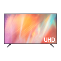 55" LED TV Samsung UE55AU7170UXUA, Black (3840x2160 UHD, SMART TV, PQI 2100Hz, DVB-T/T2/C/S2)
