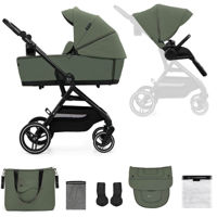 Сărucior pentru copii KinderKraft YOXI 2in1 KSYOXI00GRE2000 MYSTIC GREEN