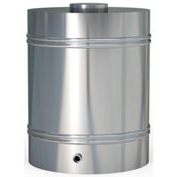 Бочка для вина Metancor Бочка круглая 60 л, Øкрышки 133.7мм, H=500мм, AISI 304