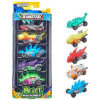 Машина HTI 1417434 Set de 5 mașini Teamsterz Beast Machines Die-Cast, în as.