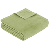 Домашний текстиль Ibena 3560/777 Uni Kniedecke Porto Green