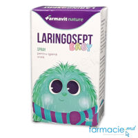 {'ro': 'Laringosept Baby spray 25ml Depofarm', 'ru': 'Laringosept Baby spray 25ml Depofarm'}