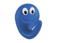 Крючок самоклеющийся Spirella Smile 2шт 4X5cm синий, пластик