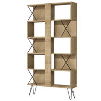 Офисный стеллаж Trendy Extra, Stejar 90x167x22cm, raft de carti