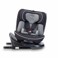 Scaun auto rotativ cu isofix BabyGo Nova 2 Black (0 - 36 kg) certificat R129