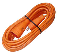 Удлинитель электрический TEB Electrik 72342 Prelungitor cu o priza, 25m, 3х1.5mm², 16A, ІР44, oranj (800.825.100)