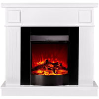 Șemineu electric ArtFlame Oscar & Corsica, 997x1034x270 mm, Alb