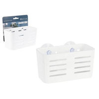 Raft de baie Holland 53955 Bathroom Solutions 16x9,5x8cm, alb