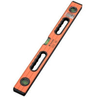 Уровень Harden 580511 Алюминиевый уровень с магнитом 60 см, 24 дюйма, 3 капсулы (оранжевый), Pro